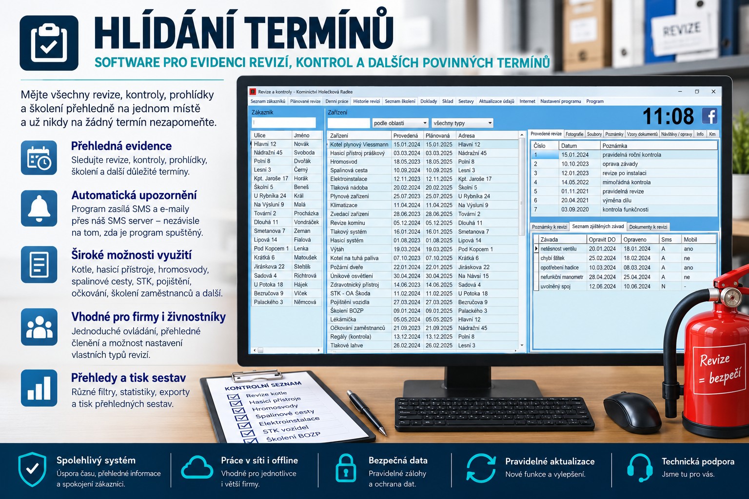 licence programu Hlídání termínů